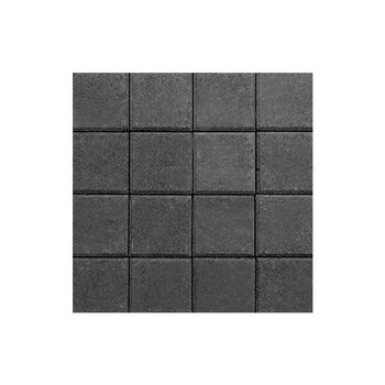 Adoquín Plaza Mextile 20 x 20 x 6 cm Negro
