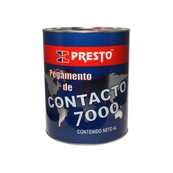 Pegamento Contacto 7000 Presto 4 l