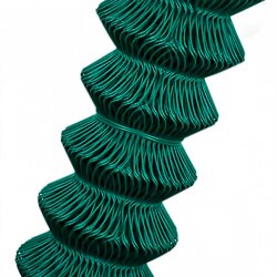 Malla Ciclónica Forrada DeAcero 1.75 x 20 ML Cal 12.5