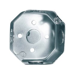 Caja Octagonal Galvanizada Reforzada 3 x 3 pulg