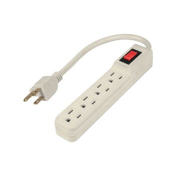 Multicontacto Barra 4 Entradas Volteck