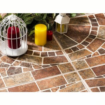 Piso Rioja Daltile 45 x 45 cm Multicolor GRJ1