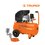 Kit Compresor Truper 50 l 4½ HP Manguera PVC Pistola