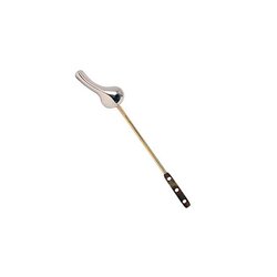 Manija Palanca Sanitario Cromada Lateral Varilla Metálica Rugo