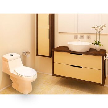 Sanitario una Pieza Bellini marca Cato Hueso