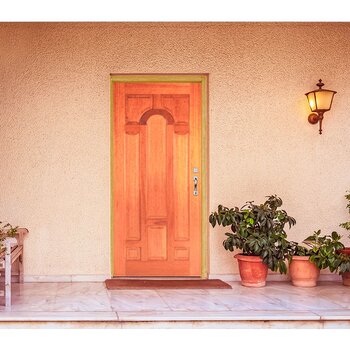 Puerta de Caoba Lumed Tableros Gumont .91 x 2.13 mts​