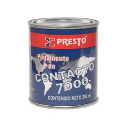 Pegamento Contacto 7000 Presto 250 mL Pegamento Contacto 7000 Presto 250 mL