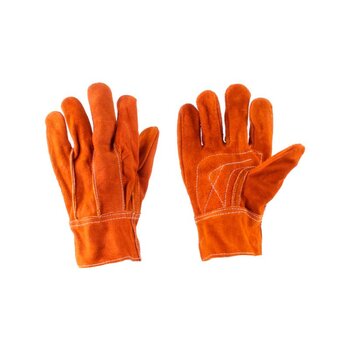 Guante Carnaza Soldador Corto