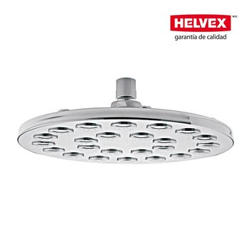 Regadera Plato Ancho Helvex Chorro Fijo H-3007