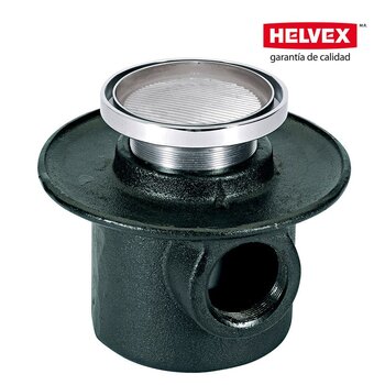 Coladera Helvex 1 Boca Redonda 282-HLI Cromo