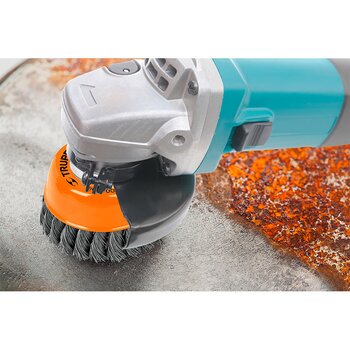 Carda Copa Alambre Trenzado Fino 3 pulg Truper 5/8