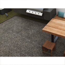 Piso Zen Daltile 60.5 x 60.5 cm Gray