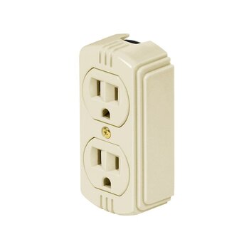 Contacto Sobreponer Dúplex 2 Polos Tierra