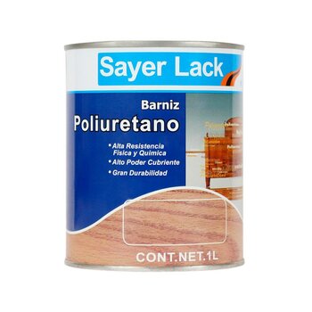 Barniz Poliuretano Chocolate Sayer Lack UM0082 1 Lt