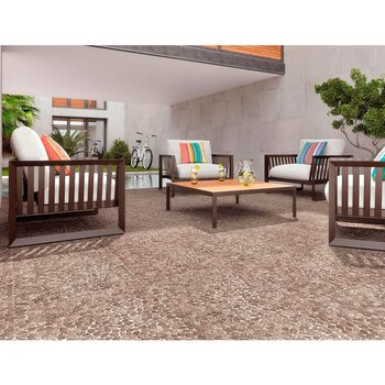 Piso Yukón Vitromex 55.5 x 55.5 cm Cream