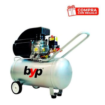 Paq. con Souvenir Compresor Horizontal 50 L Profesional 3.5 HP