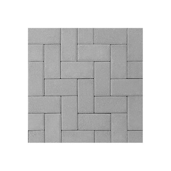 Adoquín Holland Mextile 10 x 20 x 6 cm Gris Plomo