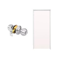 Paquete Puerta Lamina Lisa 85 x 210 cm