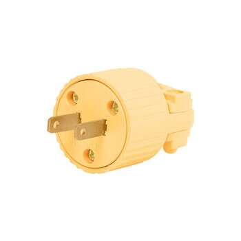 Clavija Plástica Sin Tierra