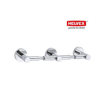 Portapapel Doble Antirrobo Helvex Clásica II