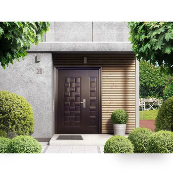 Puerta de Seguridad Con Fijo 130x2.13 MTS 13 Bloqueos Izquierda
