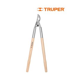 Tijera Podar Ramas Altas Mango Madera Truper 21 pulg