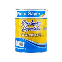 Pintura Tráfico Pintu Sayer Amarillo 4 Lts