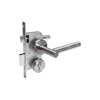 Cerradura Manija T Alta Seguridad Recamara 60 mm