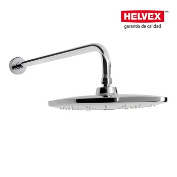 Regadera Cuadrada 10 x 10 pulg Plato Ancho Cromo H-3303-C/B