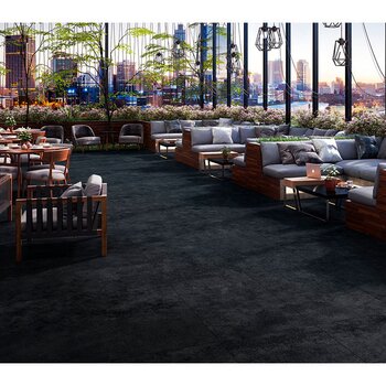 Piso Kendo Daltile 45 x 90 cm rectificado anthracite