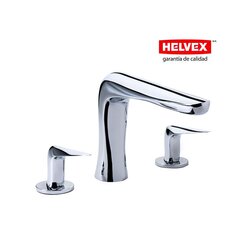 Mezcladora Nautilia Lavabo Contra Push Cromo