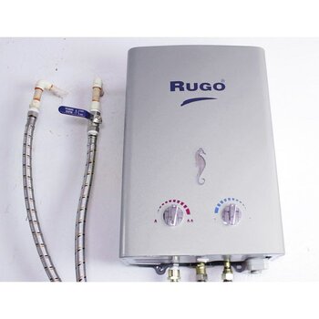 Calentador de Paso Instantáneo Rugo Gas Lp 6 l
