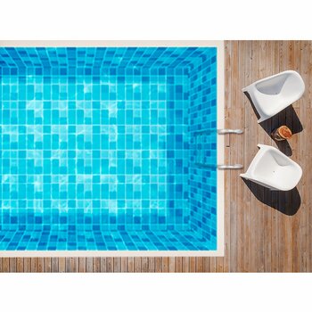 Mosaico para alberca Foncer 32.7x32.7 cm Los Cabos