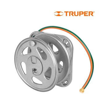 Portamanguera 50 m Truper Plástica Gris