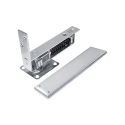 Bisagra Piso Doble Acción Cromo Phillips