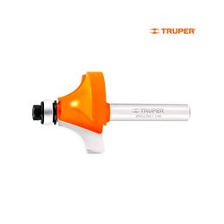 Broca Router Redondeador Molduras Truper 1¼ x 5/8 pulg