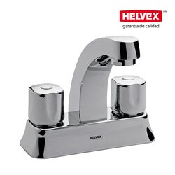 Mezcladora Lavabo Helvex 4 pulg Contra Rejilla Antea HM-18