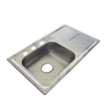 Fregadero Eb Técnica 101 x 54 cm 1 Tina 1 Escurridor M202