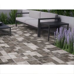 Piso Geox Daltile 45 x 45 cm Café ZGX5