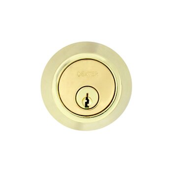 Cerrojo Dexter Llave Mariposa Latón Brillante 6731