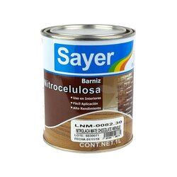 Nitrolaca Sayer Lack Chocolate Wengue Mate 1 Lt