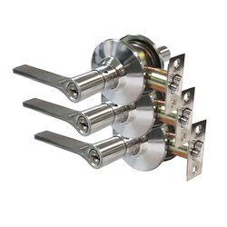 Paquete 3 x 2 Cerradura Recámara de Manija Alfa