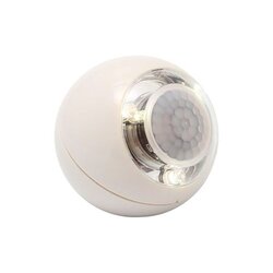 Luminario seguridad portátil sensor movimiento blanco