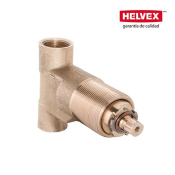 Válvula Empotrar Roscable Regadera Helvex E-60-AQ