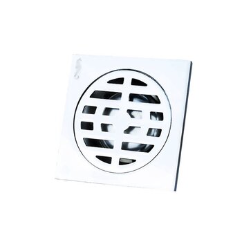 Resumidero Cuadrado Metálico 10 x 10 cm Rugo