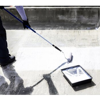 Impermeabilizante acril poliuret Fester Acriton Hibrido bco 19L