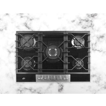 Parrilla a gas marca Eb técnica 70 cm EB-486BL