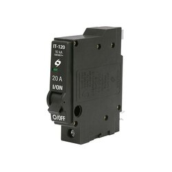 Pastilla Interruptor Termomagnético 1 Polo 20 amp marca Volteck