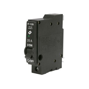 Pastilla Interruptor Termomagnético 1 Polo 20 amp marca Volteck