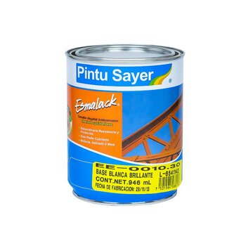 Esmalte Anticorrosivo Pintu Sayer Blanco Brillante 946 mL